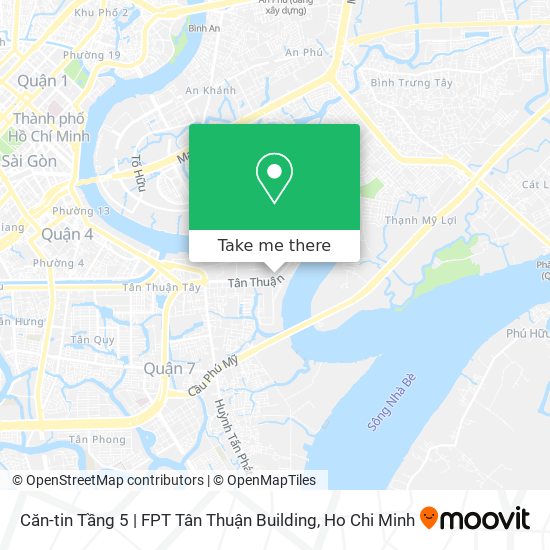 Căn-tin Tầng 5 | FPT Tân Thuận Building map