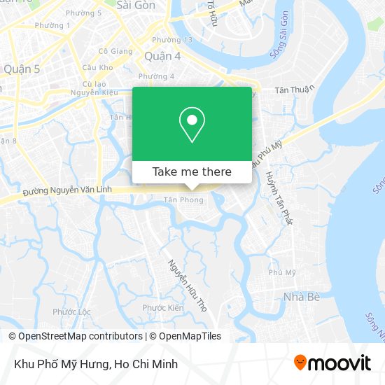 Khu Phố Mỹ Hưng map