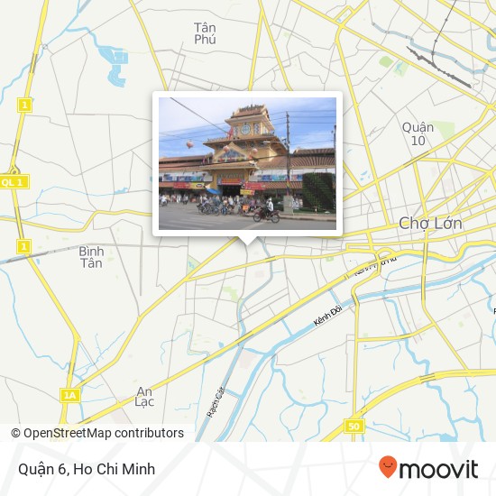 Quận 6 map