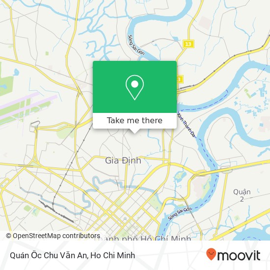 Quán Ốc Chu Văn An map
