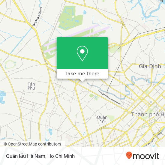 Quán lẩu Hà Nam map