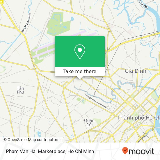 Pham Van Hai Marketplace map