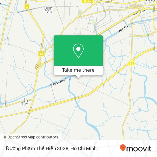 Đường Phạm Thế Hiển 3028 map