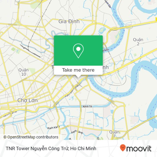 TNR Tower Nguyễn Công Trứ map