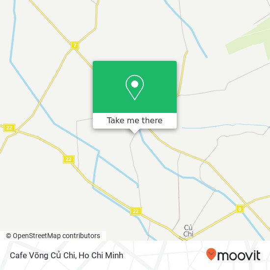 Cafe Võng Củ Chi map