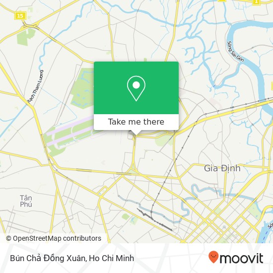 Bún Chả Đồng Xuân map