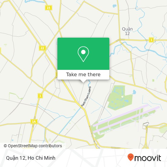 Quận 12 map