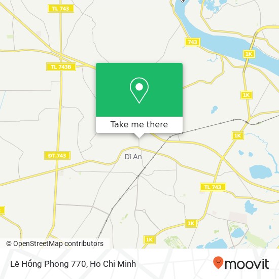 Lê Hồng Phong 770 map