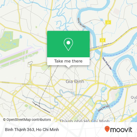 Bình Thạnh 363 map