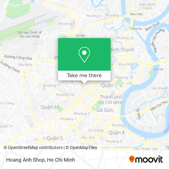 Hoang Anh Shop map