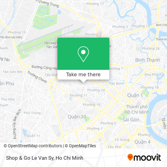 Shop & Go Le Van Sy map