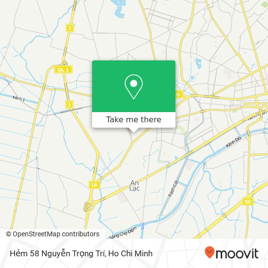 Hẻm 58 Nguyễn Trọng Trí map
