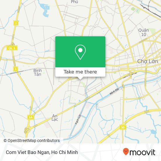 Com Viet Bao Ngan map
