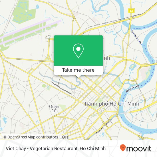 Viet Chay - Vegetarian Restaurant map