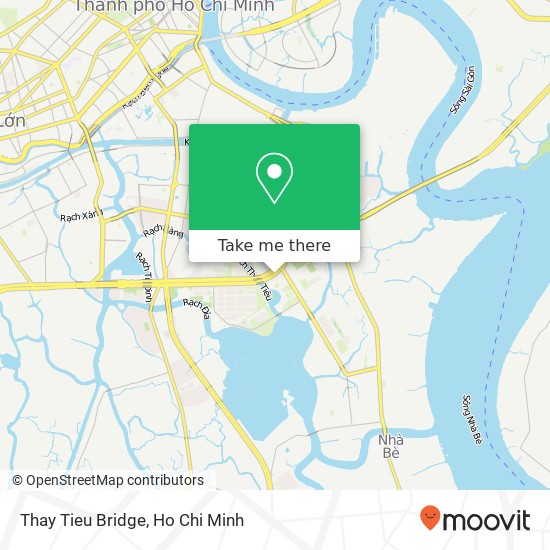 Thay Tieu Bridge map