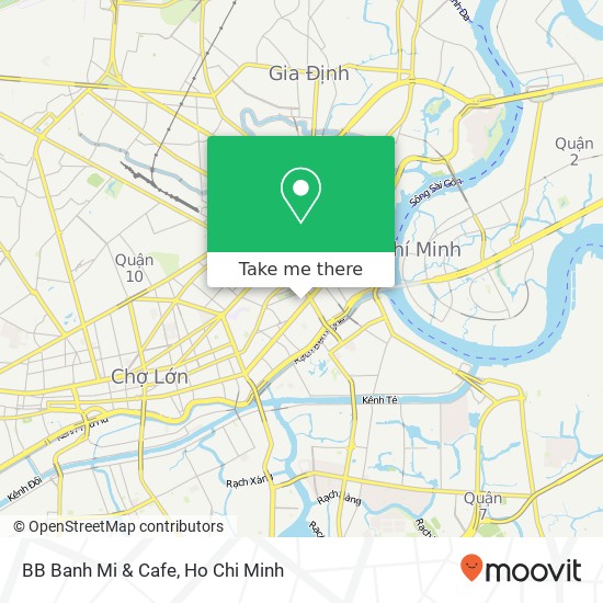 BB Banh Mi & Cafe map