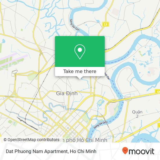 Dat Phuong Nam Apartment map
