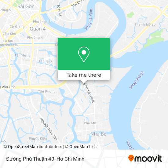 Đường Phú Thuận 40 map