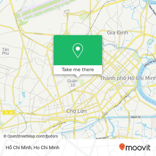 Hồ Chí Minh map
