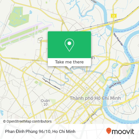 Phan Đình Phùng 96/10 map