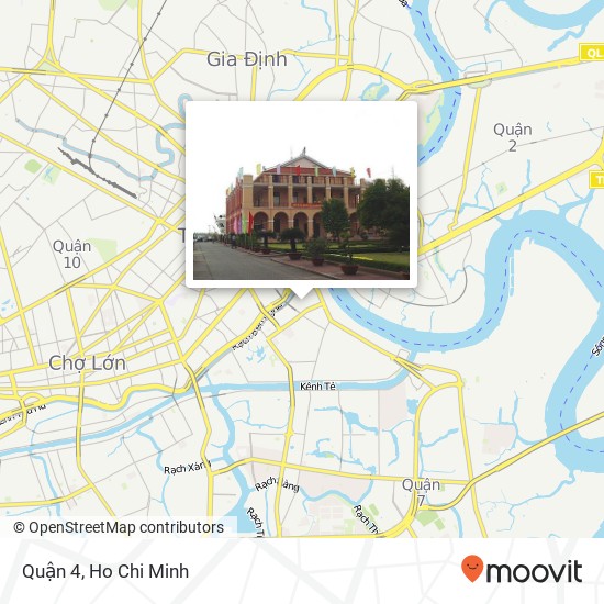 Quận 4 map