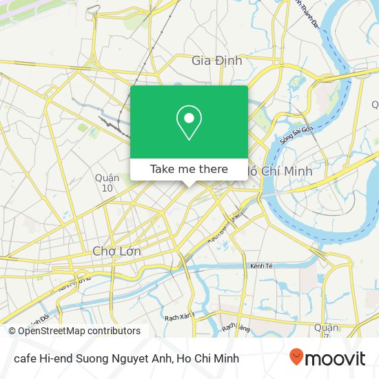 cafe Hi-end Suong Nguyet Anh map