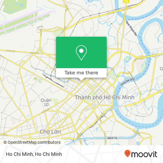 Ho Chi Minh map