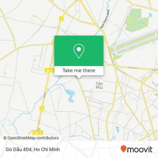 Gò Dầu 404 map