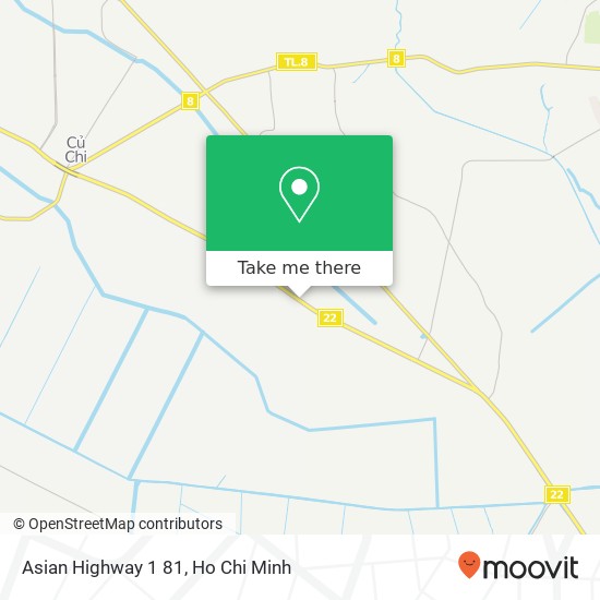 Asian Highway 1 81 map