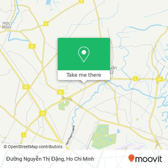 Đường Nguyễn Thị Đặng map