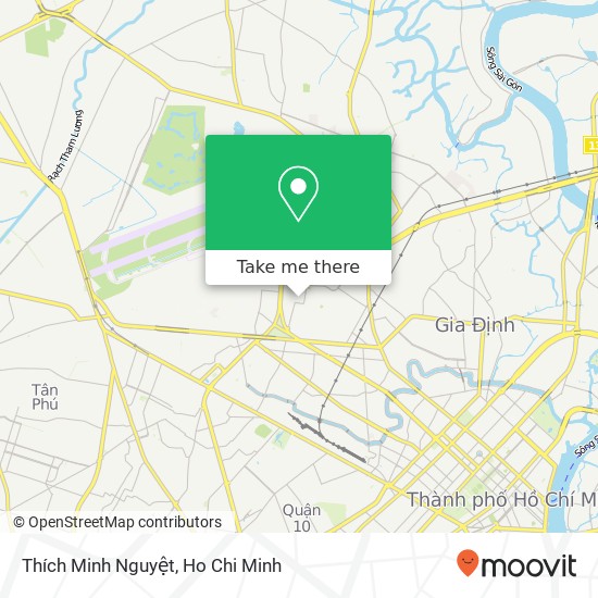 Thích Minh Nguyệt map