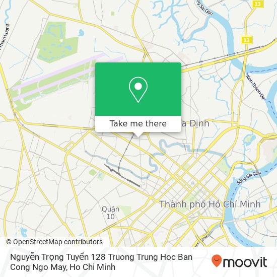 Nguyễn Trọng Tuyển 128 Truong Trung Hoc Ban Cong Ngo May map