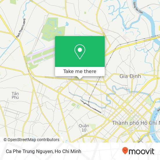 Ca Phe Trung Nguyen map