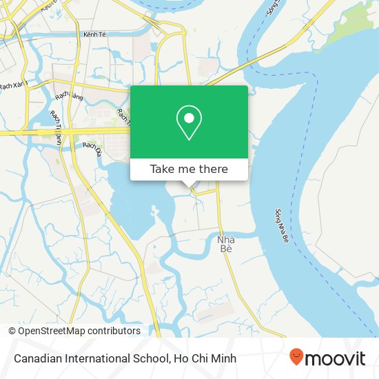 Canadian International School map