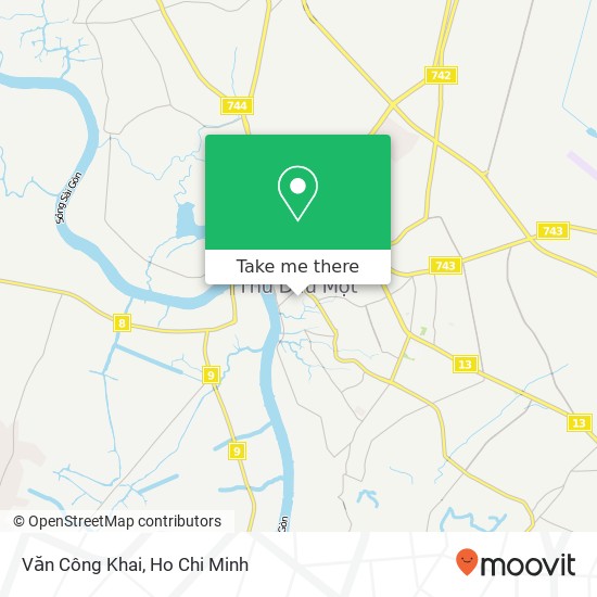Văn Công Khai map