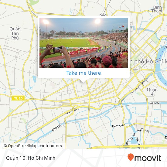 Quận 10 map