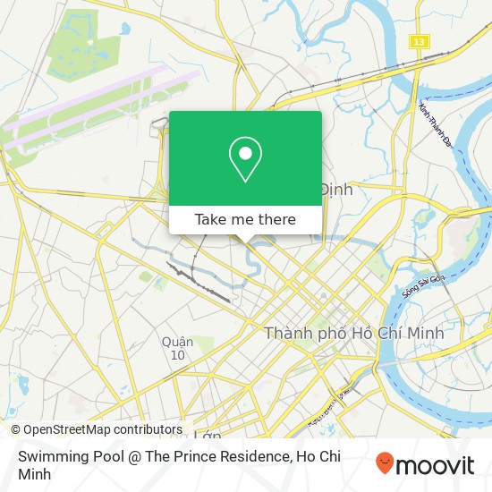 Swimming Pool @ The Prince Residence map