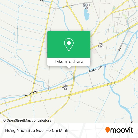 Hưng Nhơn Bầu Gốc map