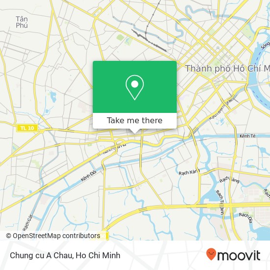 Chung cu A Chau map