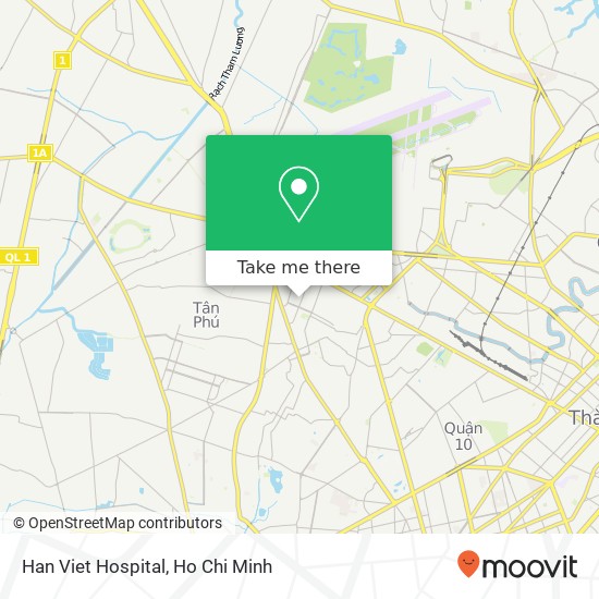 Han Viet Hospital map