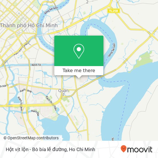 Hột vịt lộn - Bò bía lề đường map