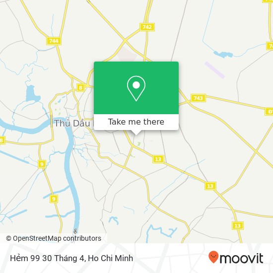 Hẻm 99 30 Tháng 4 map