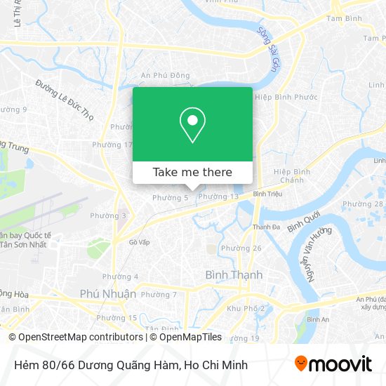 Hẻm 80/66 Dương Quãng Hàm map