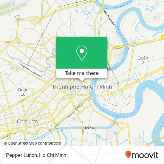 Pepper Lunch map