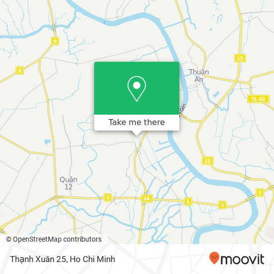 Thạnh Xuân 25 map