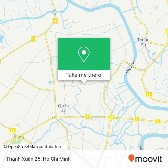 Thạnh Xuân 25 map