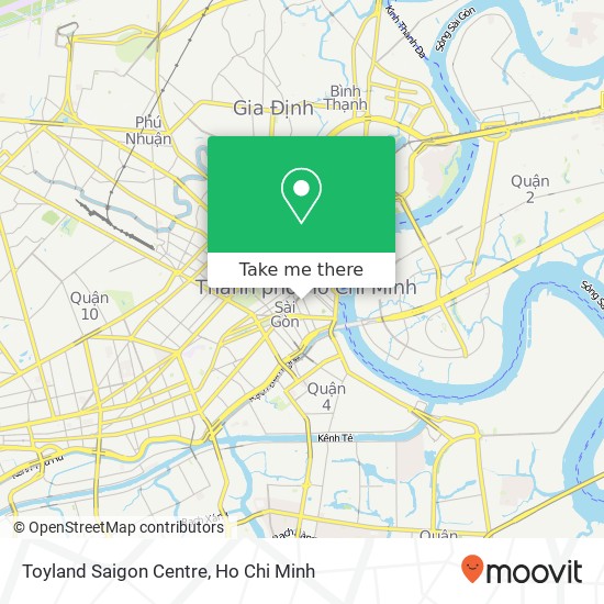 Toyland Saigon Centre map