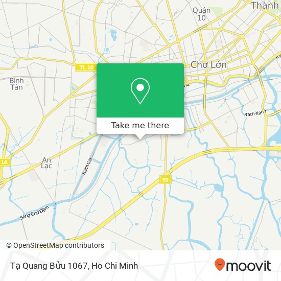 Tạ Quang Bửu 1067 map