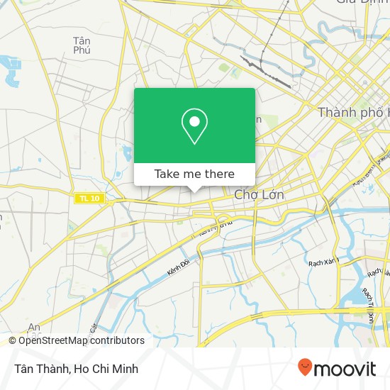 Tân Thành map
