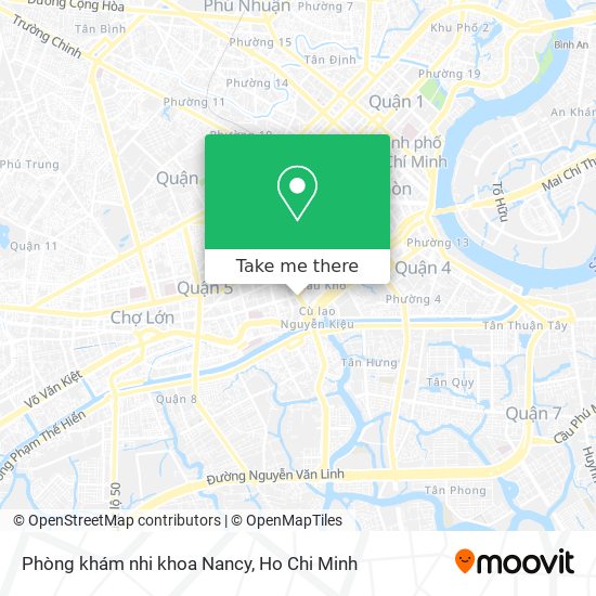 Phòng khám nhi khoa Nancy map